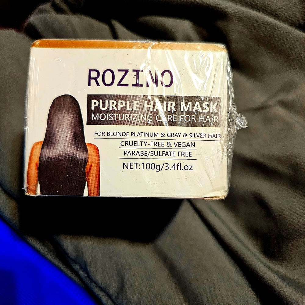 Rozino Purple Hair Mask 💜✨ #HairMask #PurpleHair #HairCare #Beauty #Rozino